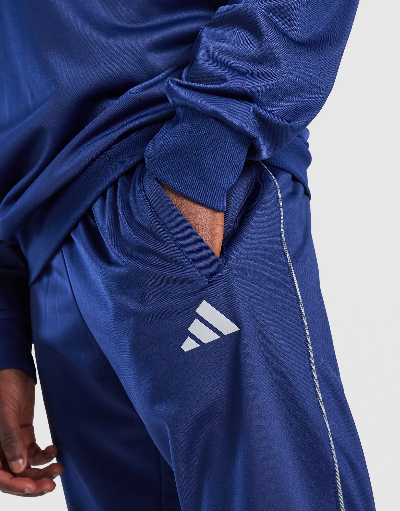 adidas Poly Pipe 1/4-Zip Trainingsanzug Kinder
