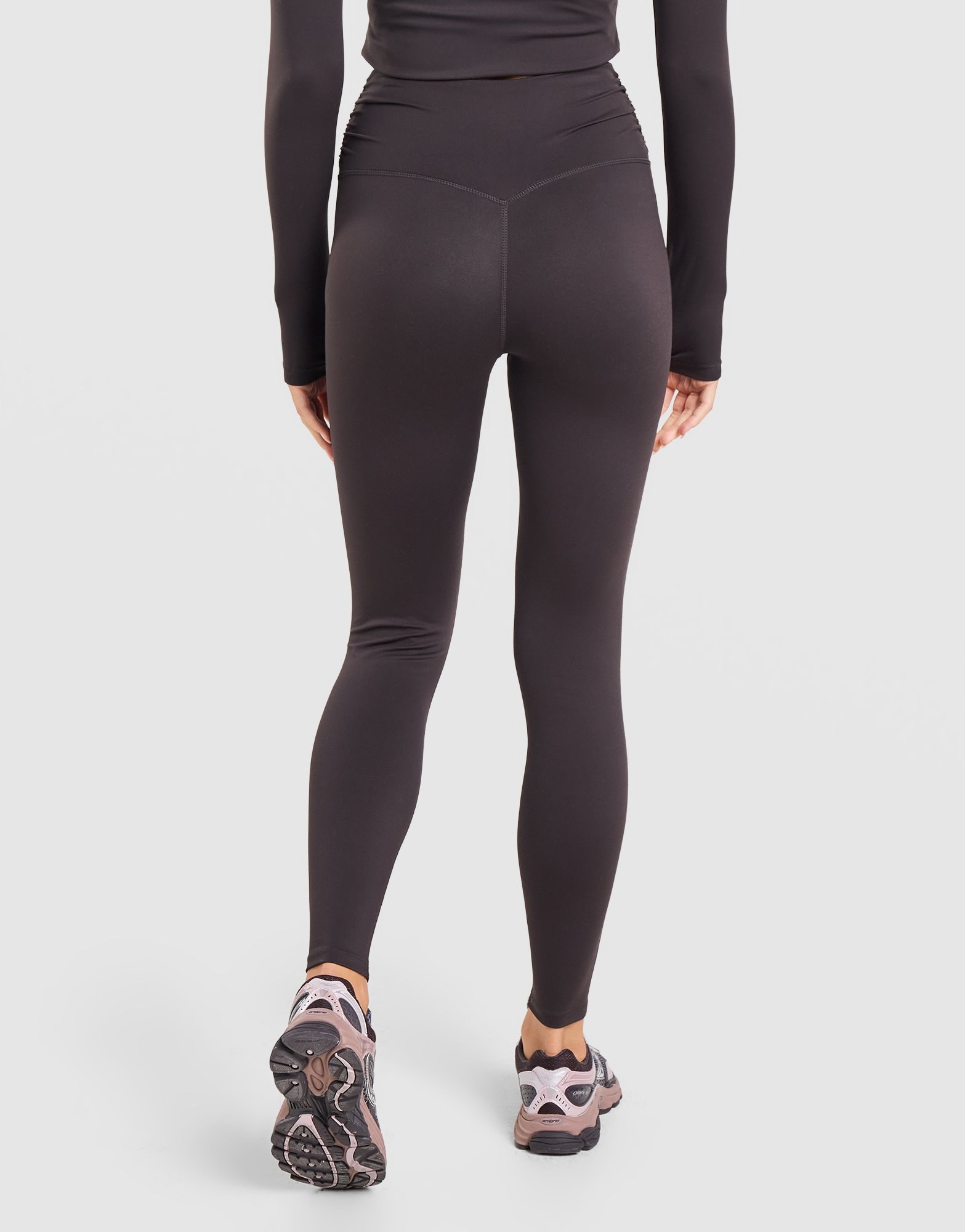 DAILYSZN Ruche Side Leggings