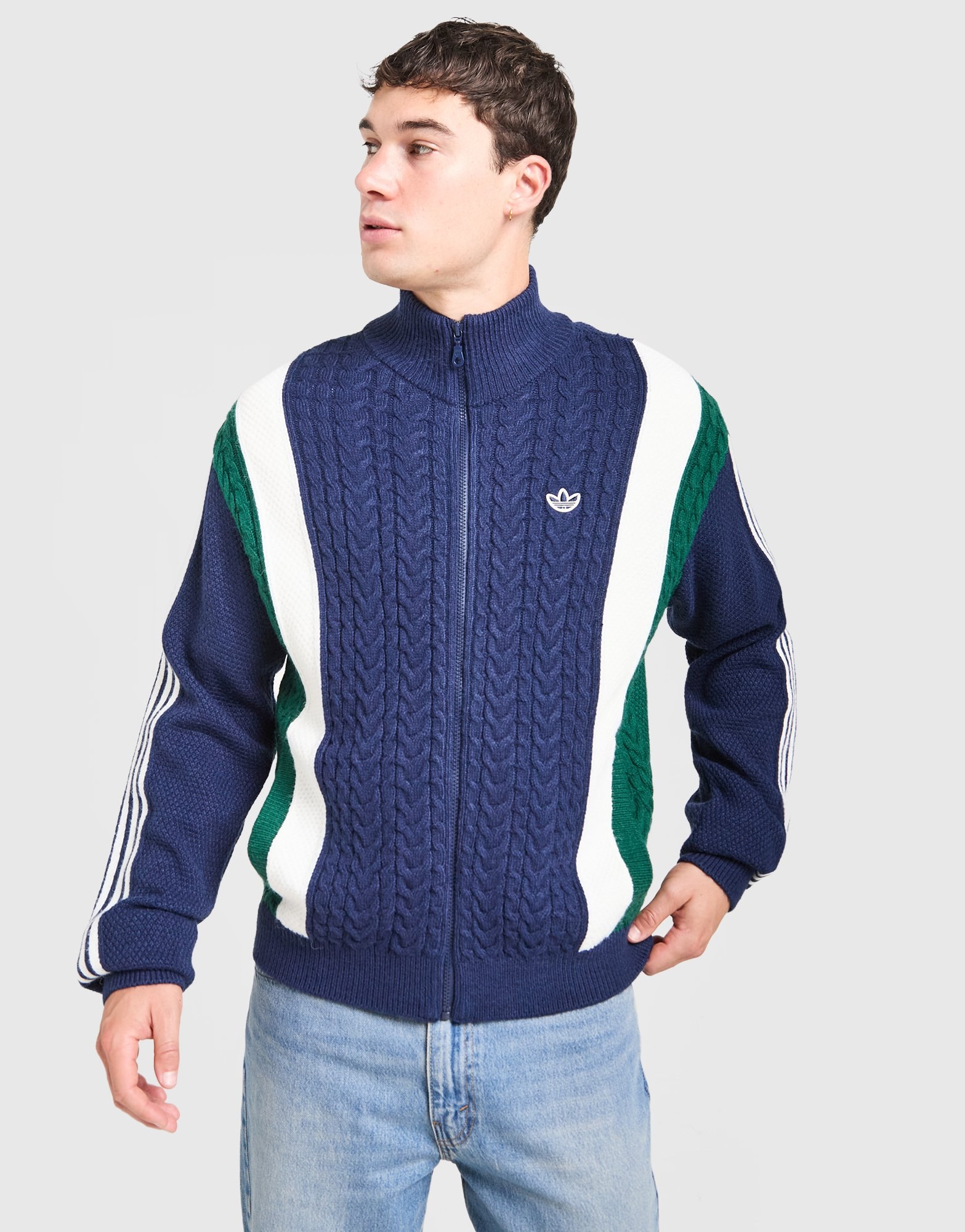 adidas Originals Winter Club Knitted Full-Zip Trainingsoberteil