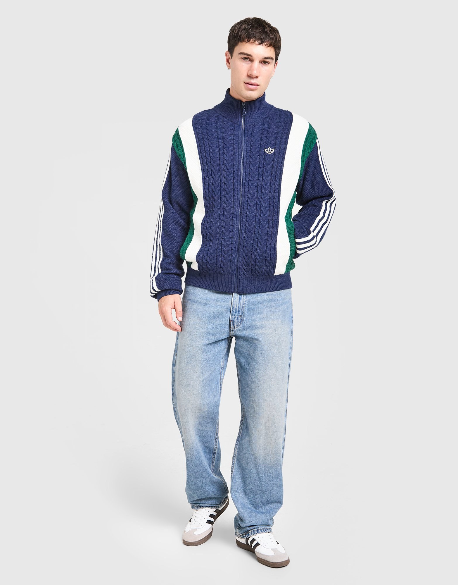 adidas Originals Winter Club Knitted Full-Zip Trainingsoberteil