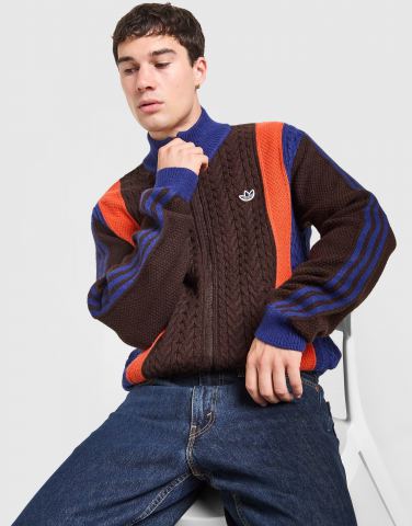adidas Originals Winter Club Knitted Full-Zip Trainingsoberteil