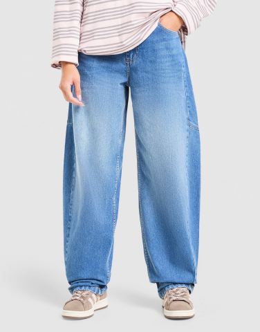 Unlike Humans Barrel Jeans