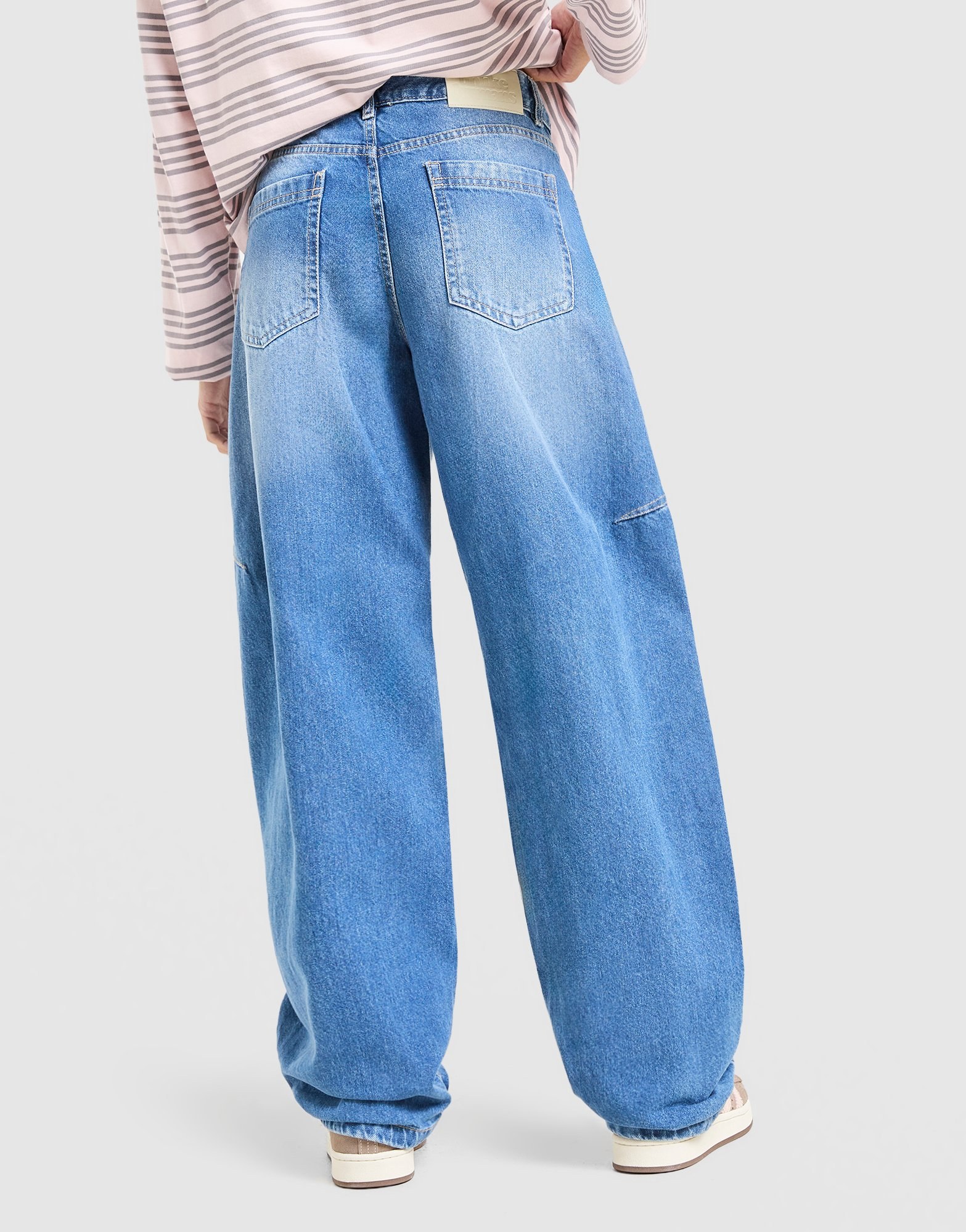 Unlike Humans Barrel Jeans
