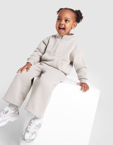 Nike Girls' 1/4 Zip Tracksuit Infant