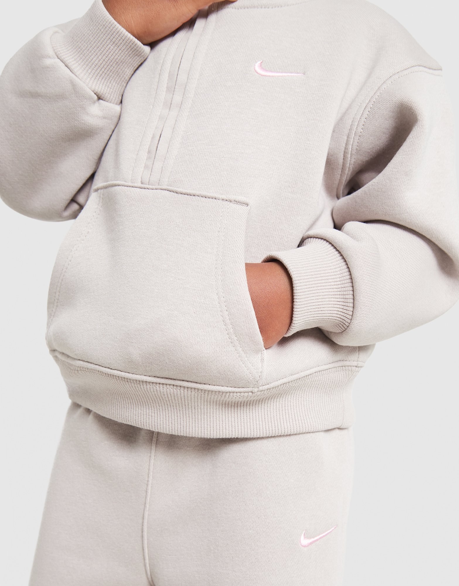 Nike Girls' 1/4 Zip Tracksuit Infant