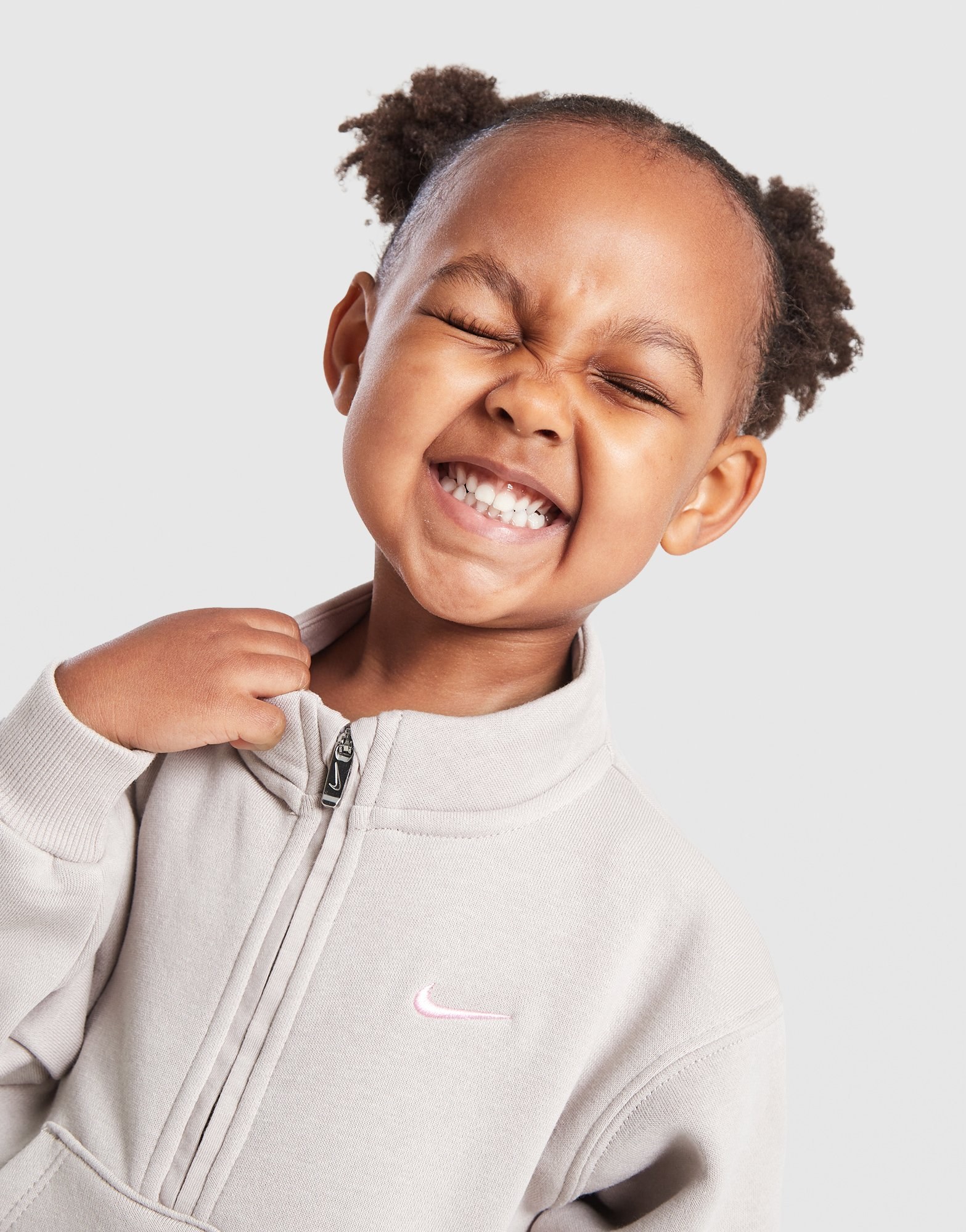 Nike Girls' 1/4 Zip Tracksuit Infant