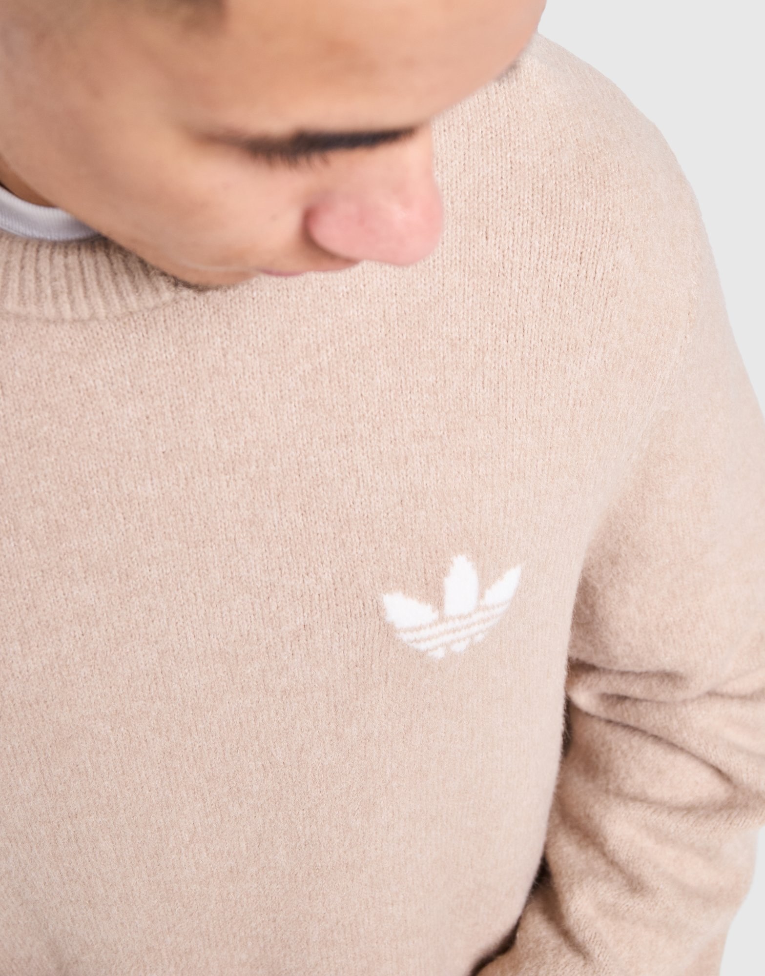 adidas Originals Trefoil Essentials Knit Sweatshirt