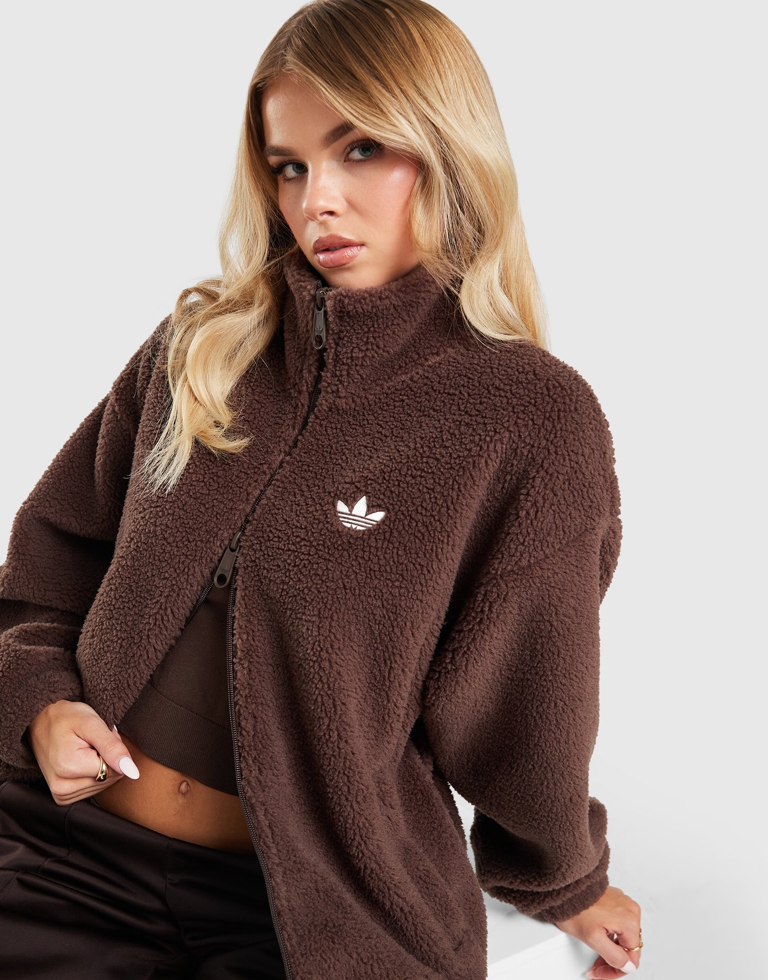 adidas Originals Teddy Full Zip Jacket