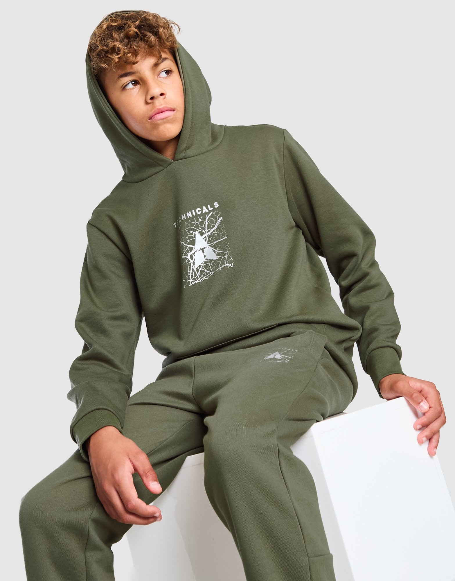 Technicals Ash Overhead Hoodie Junior
