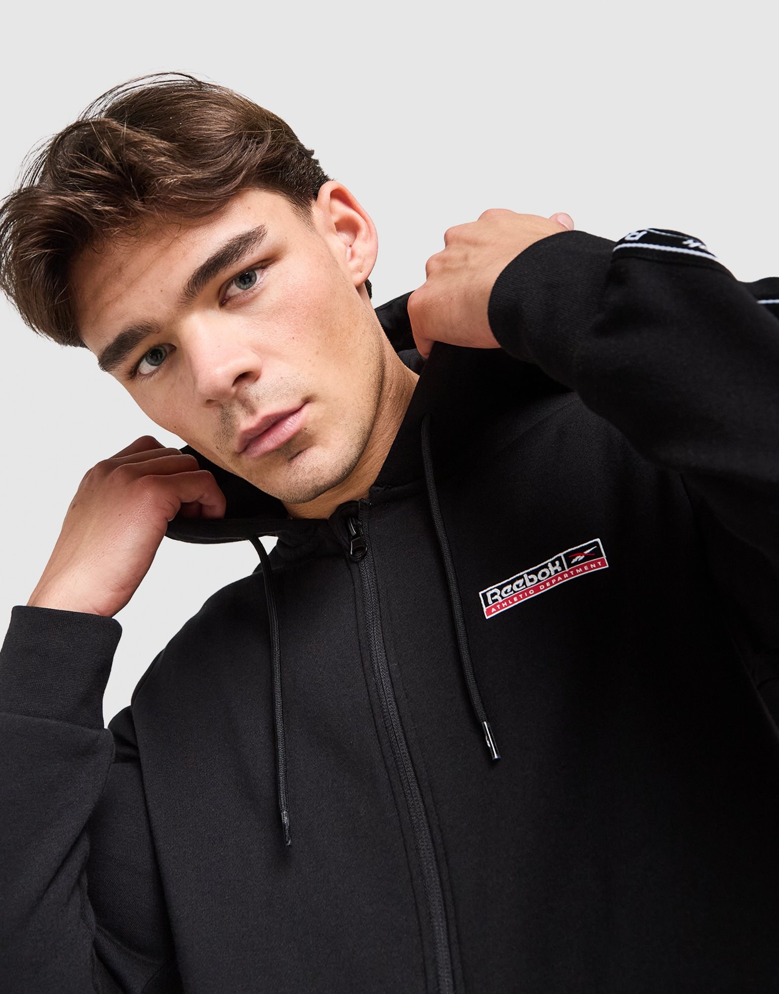 Reebok Trainer Full-Zip Hoodie