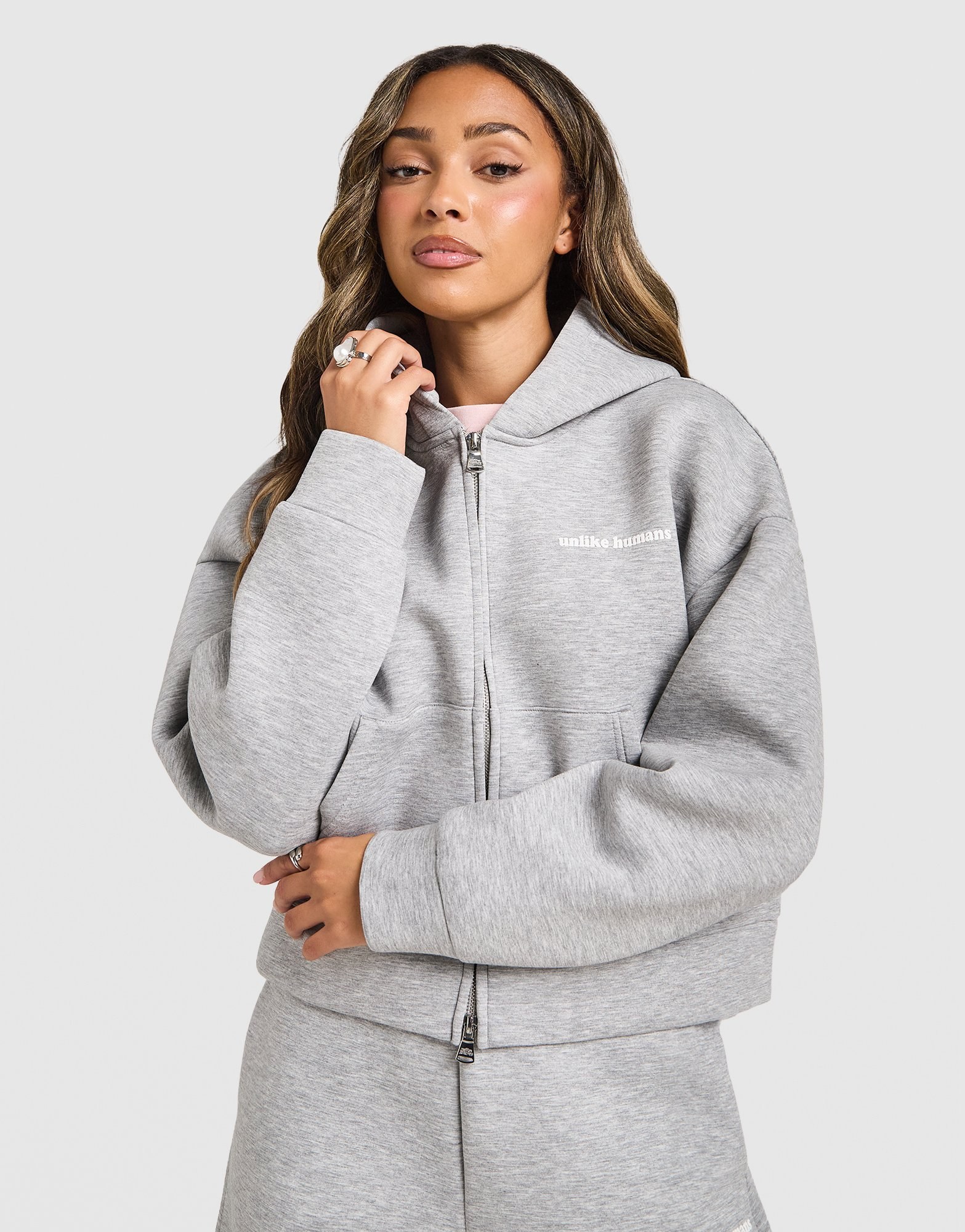 Unlike Humans Bemis Full-Zip Hoodie